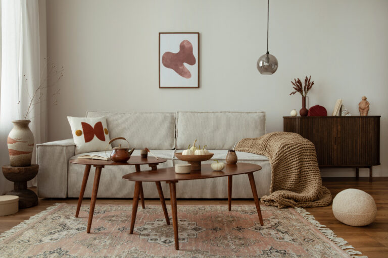 Modern cozy living room