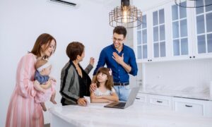 Family discussing property investment opportunities following the Solihull Local Plan 2026