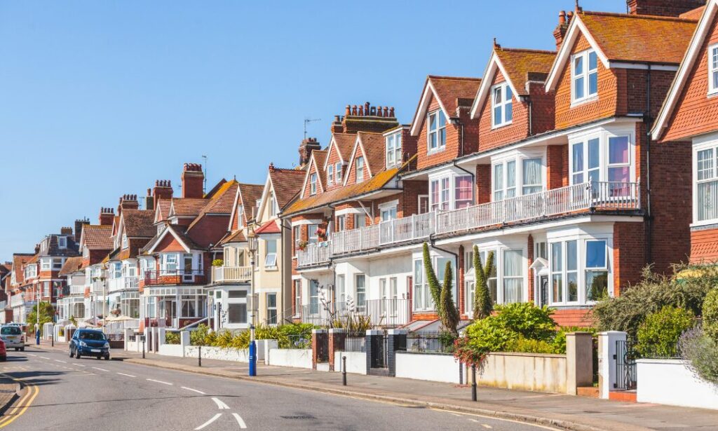 Residential properties in Manchester rental investment area with modern family homes