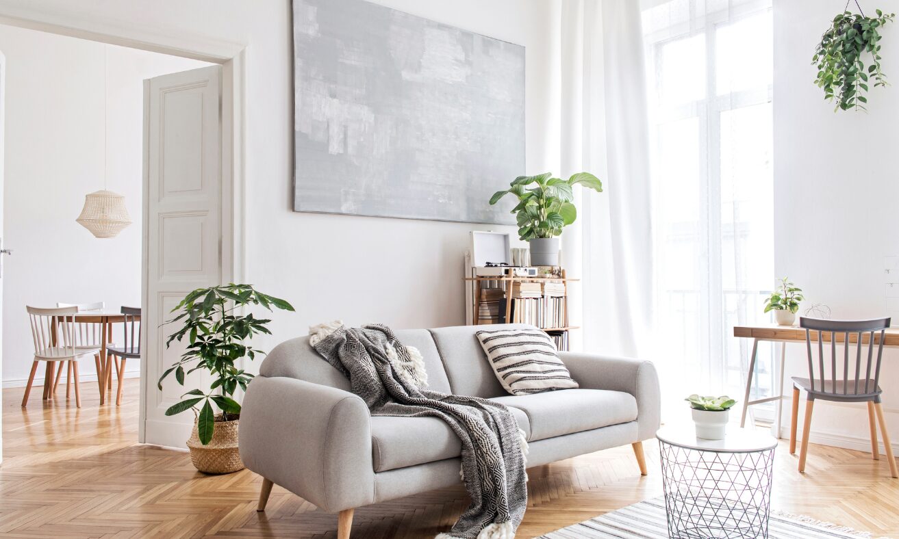 Bright living room in a modern home, representing living in Four Oaks B74, local lifestyle, buying, renting and property advice.