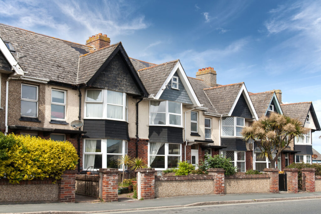 Row of attractive family houses in a desirable Solihull neighbourhood, reflecting property market trends across B91, B93 and B90 in 2026.
