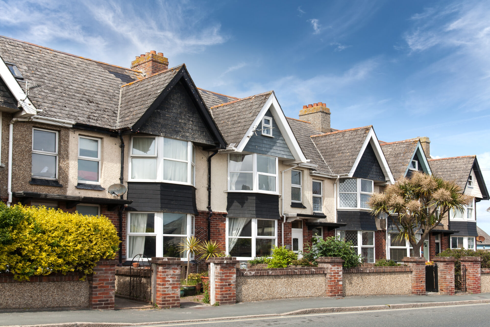 Row of attractive family houses in a desirable Solihull neighbourhood, reflecting property market trends across B91, B93 and B90 in 2026.